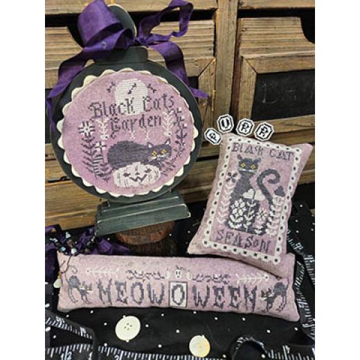 Meow O Ween - Quaint Rose Needle Arts (Stickvorlage)
