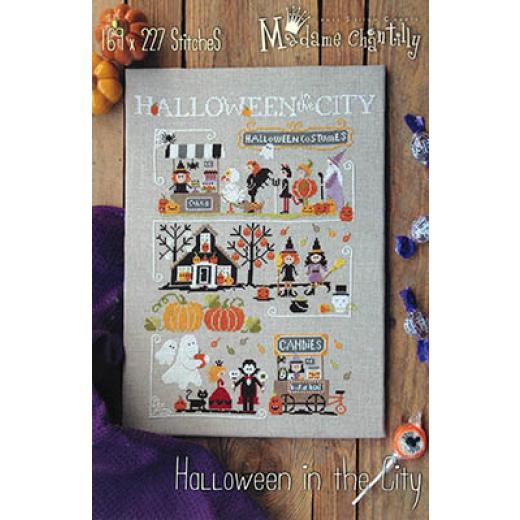 Halloween In The City - Madame Chantilly (Stickvorlage)