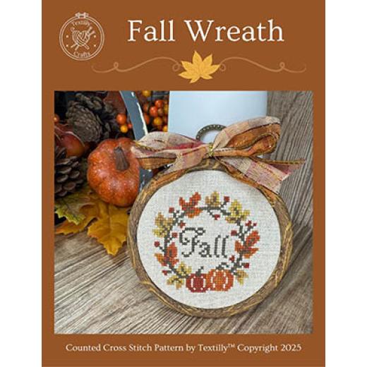 Fall Wreath - Textilly Crafts (Stickvorlage)