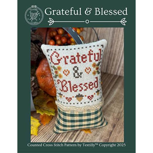 Grateful & Blessed - Textilly Crafts (Stickvorlage)