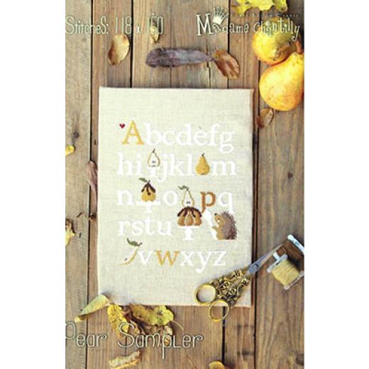 Pear Sampler - Madame Chantilly (Stickvorlage)