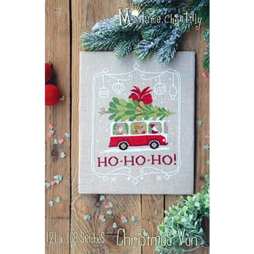 Christmas Van - Madame Chantilly (Stickvorlage)