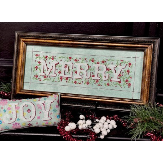 Merry & Joy - Jan Hicks Creates (Stickvorlage)