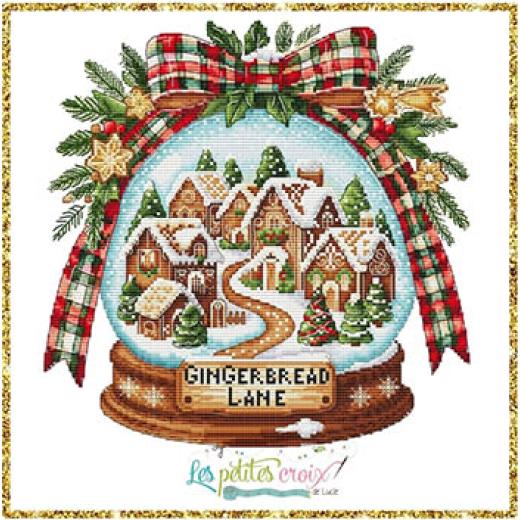 Gingerbread Lane - Les Petites Croix De Lucie (Stickvorlage)