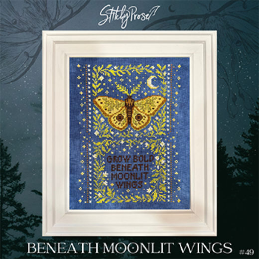 Beneath Moonlit Wings - Stitchy Prose (Stickvorlage)