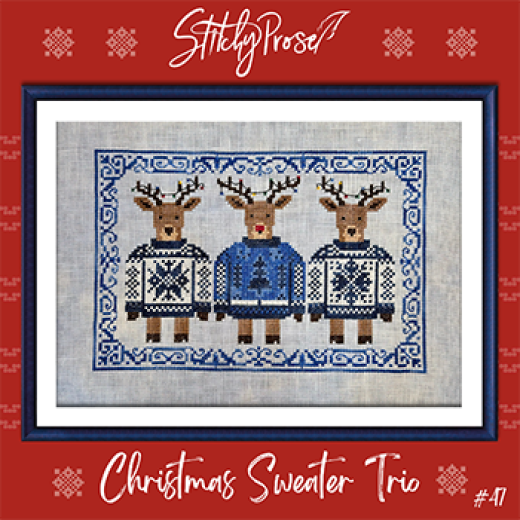 Christmas Sweater Trio - Stitchy Prose (Stickvorlage)