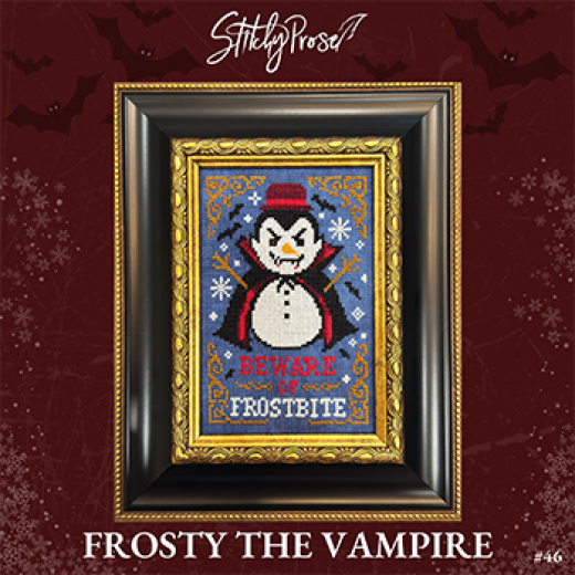 Frosty The Vampire - Stitchy Prose (Stickvorlage)