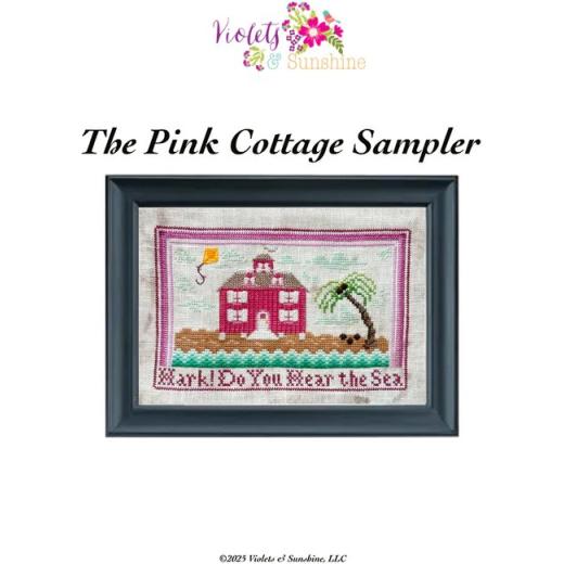Pink Cottage Sampler - Violets & Sunshine, LLC (Stickvorlage)