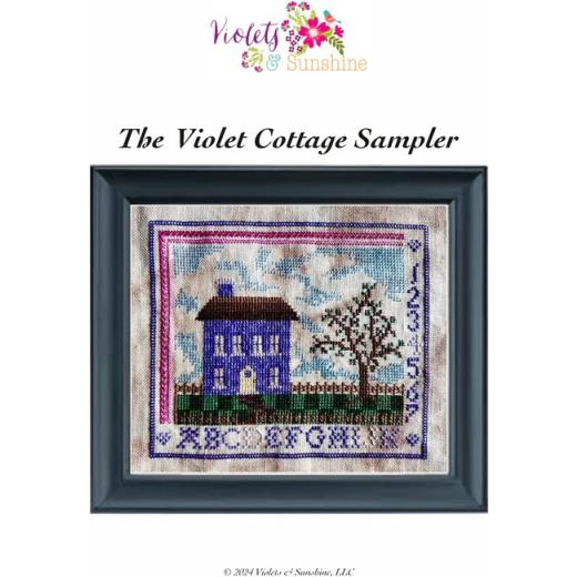 Violet Cottage Sampler - Violets & Sunshine, LLC (Stickvorlage)