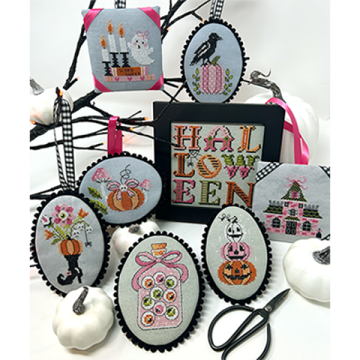 Halloween Pretties Booklet - Tiny Modernist Inc (Stickvorlage)
