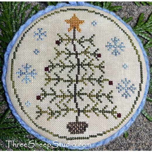 Colonial Feather Tree - Three Sheep Studio (Stickvorlage)