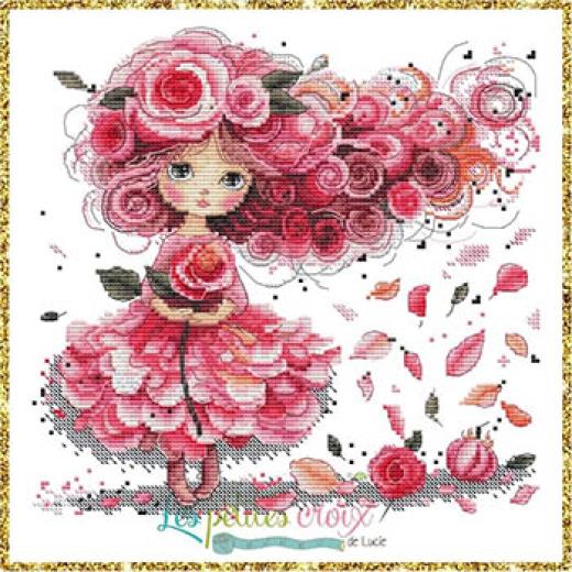 Roses Inspiration - Les Petites Croix De Lucie (Stickvorlage)