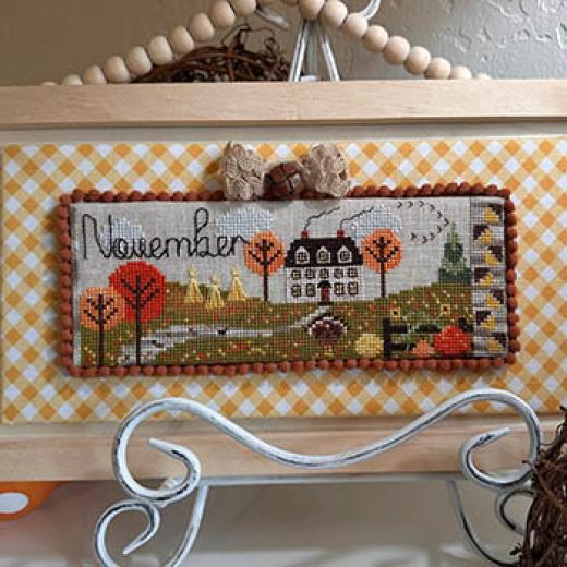 November House - Luhu Stitches (Stickvorlage)