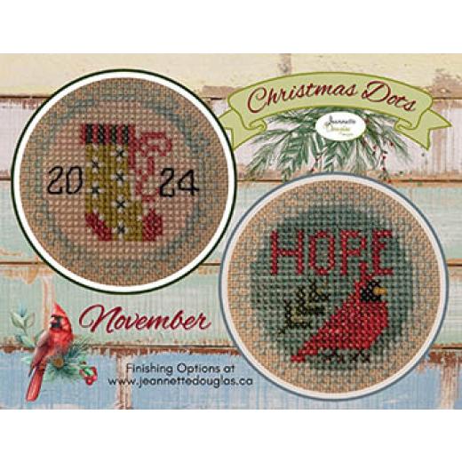 Jeannette Douglas - Christmas Dots - November