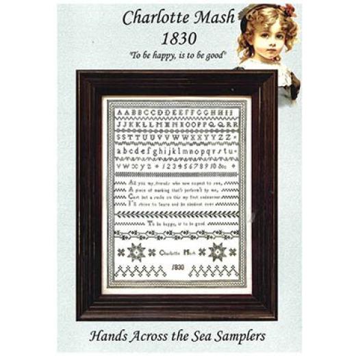 Charlotte Mash 1830 - Hands Across The Sea Samplers (Stickvorlage)