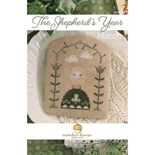 Shepherds Year March - October House Fiber Arts (Stickvorlage)