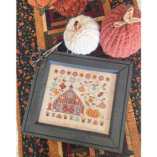 Autumn Quilt Barn - Pansy Patch Quilts & Stitchery (Stickvorlage)