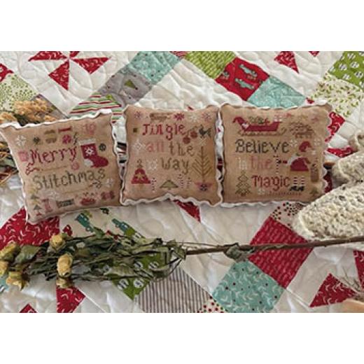 Stitch, Jingle And Be Merry - Pansy Patch Quilts & Stitchery (Stickvorlage)