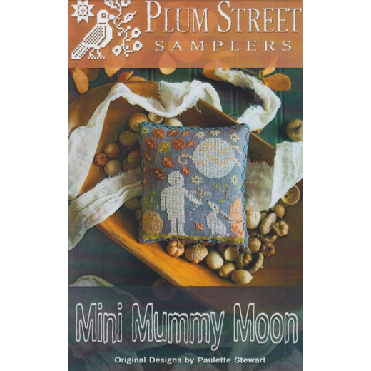 Mini Mummy Moon - Plum Street Samplers (Stickvorlage)