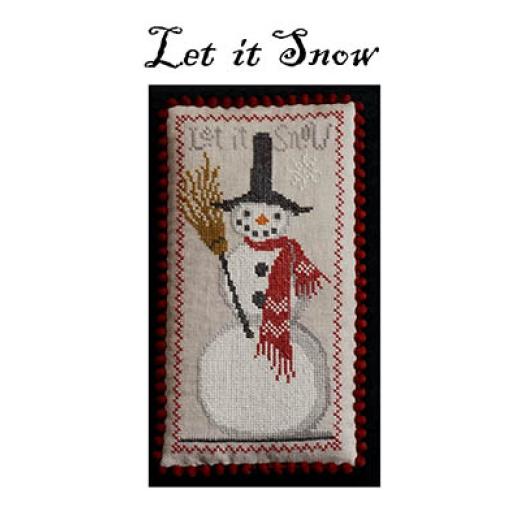 Let It Snow - La D Da (Stickvorlage)