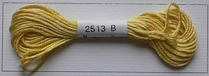 Soie dAlger Seidenstickgarn - Farbe 2513 gelb extra