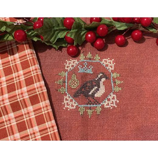 Quirky Quaker Partridge - Darling & Whimsy Designs (Stickvorlage)