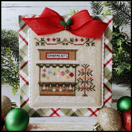 Christmas Market - Ornament Stand - Country Cottage Needleworks (Stickvorlage)