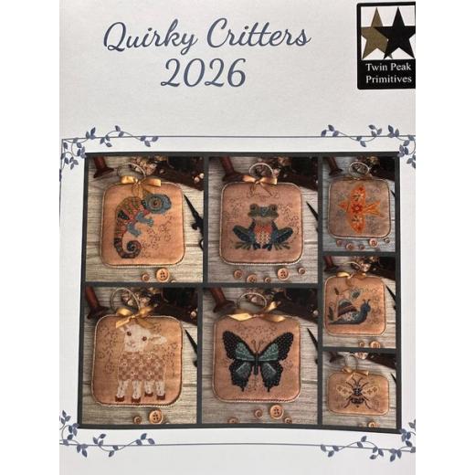 Quirky Critters 2026 - Twin Peak Primitives (Stickvorlage)