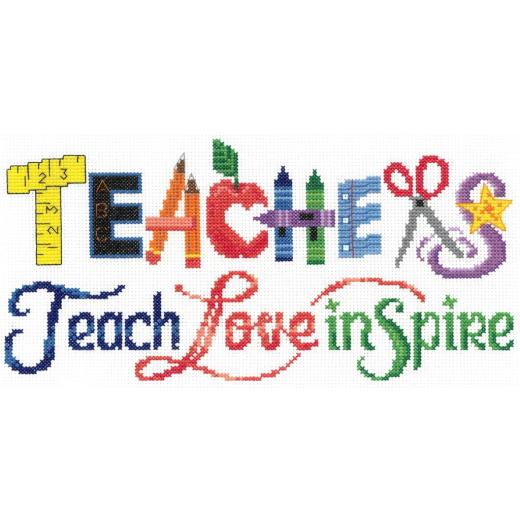 Teachers Inspire - Imaginating (Stickvorlage)