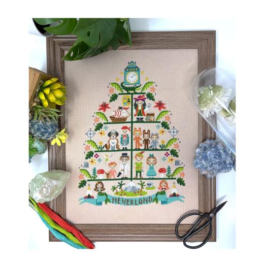 Neverland Tree - Tiny Modernist Inc (Stickvorlage)
