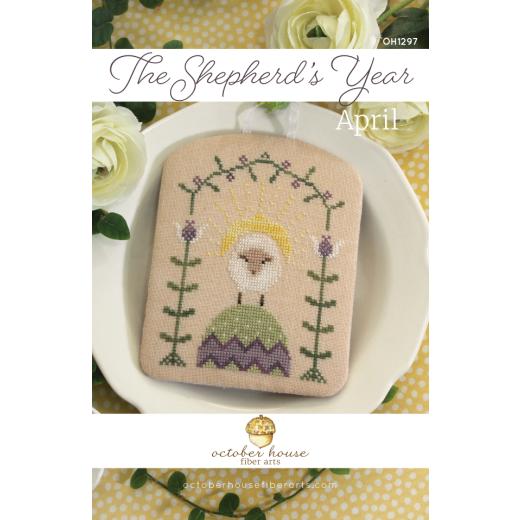 Shepherds Year April - October House Fiber Arts (Stickvorlage)