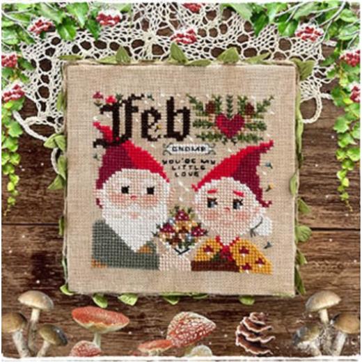 Magical Year 2026 - February Gnome - Fairy Wool In The Wood (Stickvorlage)