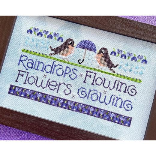 Wordy Birds - April - Sweet Wing Studio (Stickvorlage)