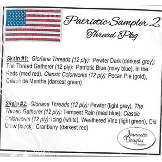 Jeannette Douglas - Patriotic Sampler 2 (Embellishment Pack)