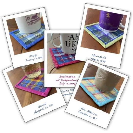 Jean Farish Needleworks - Statehood Coasters & More