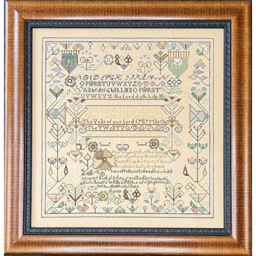Queenstown Sampler Designs - Elizabeth T. Dewsberry 1787