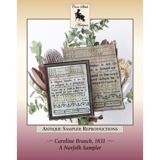 Cross Stitch Antiques - Caroline Branch 1831