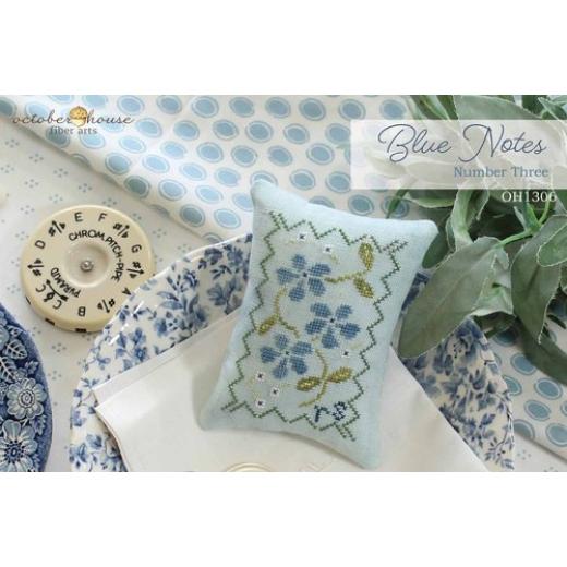 October House Fiber Arts - Blue Notes - Number Three