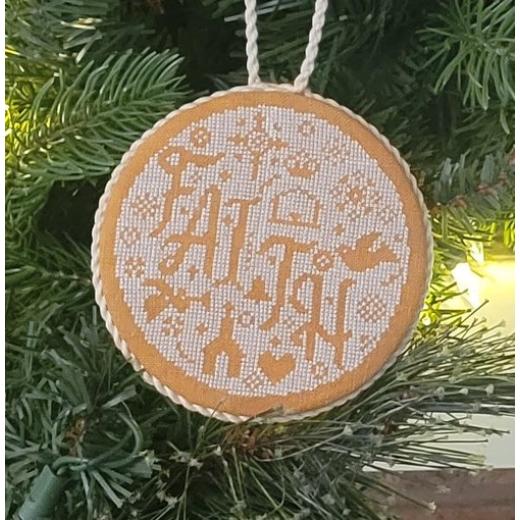 Wildflower Stitching - Faith Bauble