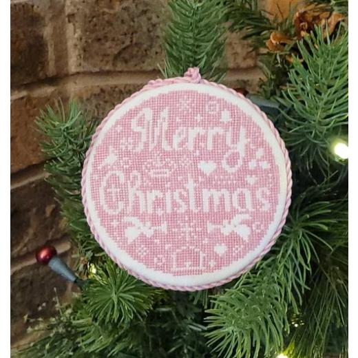 Wildflower Stitching - Merry Christmas Bauble