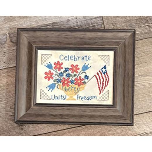 Celebrate Freedom - From the Heart (Stickvorlage)