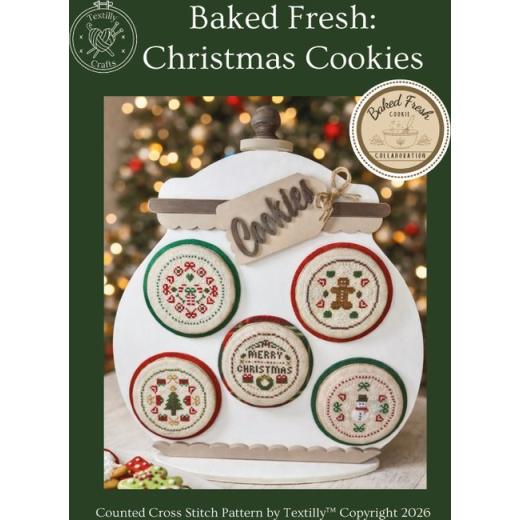 Textilly Crafts - Baked Fresh - Christmas Cookies