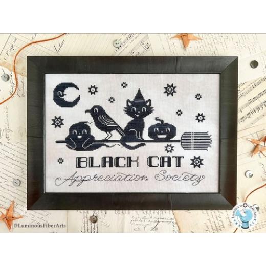 Luminous Fiber Arts - Black Cat Apprectiation Society