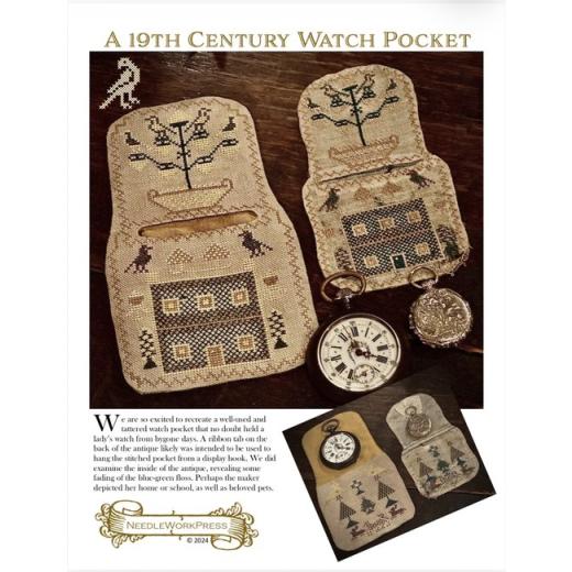 Needle WorkPress - 19th Century Watch Pocket