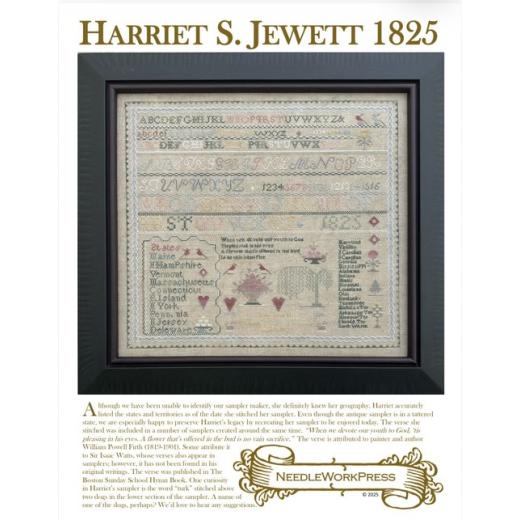 Needle WorkPress - Harriet S. Jewett 1825