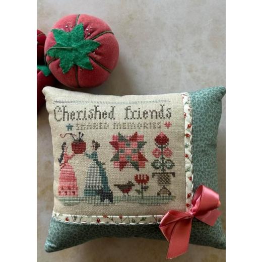 Heart In Hand Needleart - Cherished Friends