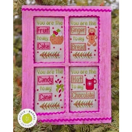 Pickle Barrel Designs - Candy Cane Christmas 4-Pack