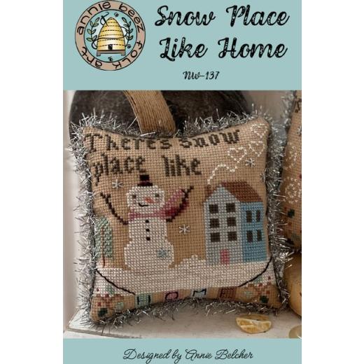 Annie Beez Folk Art - Snow Place Like Home