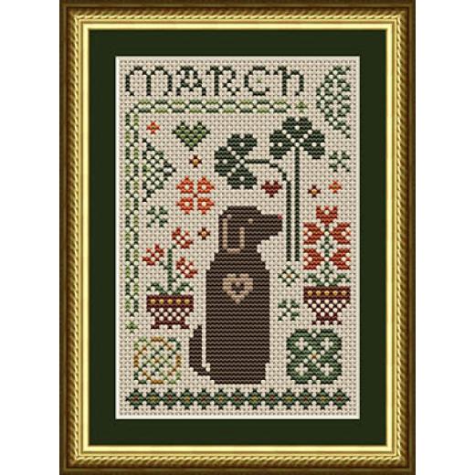 Happiness Is Heartmade - March Dog