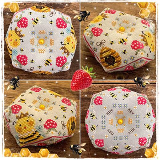 Fairy Wool In The Wood - May Biscornu